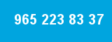 965 223 83 37 965 223 83 37